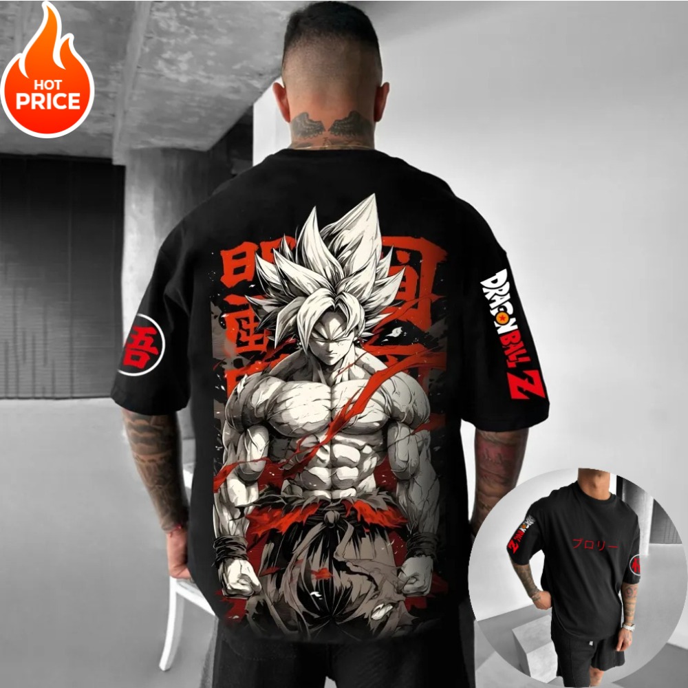 Tee Ball Set - Футболка унисекс Saiyan Son Goku Anime