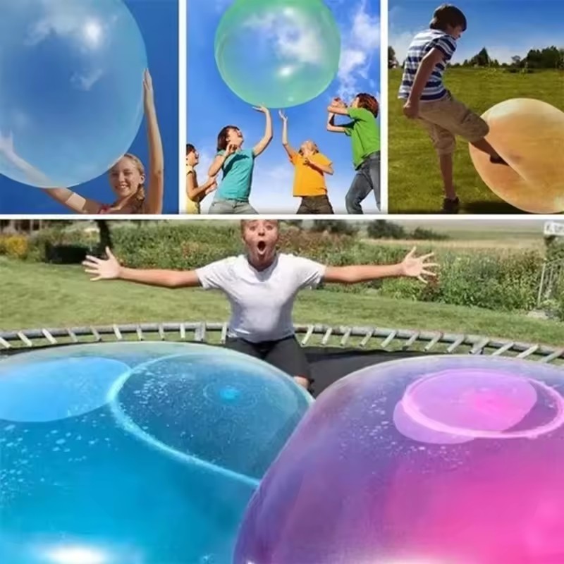 Kids Outdoor Yard Games - Надувной резиновый мяч-пузырь для детей, уличные