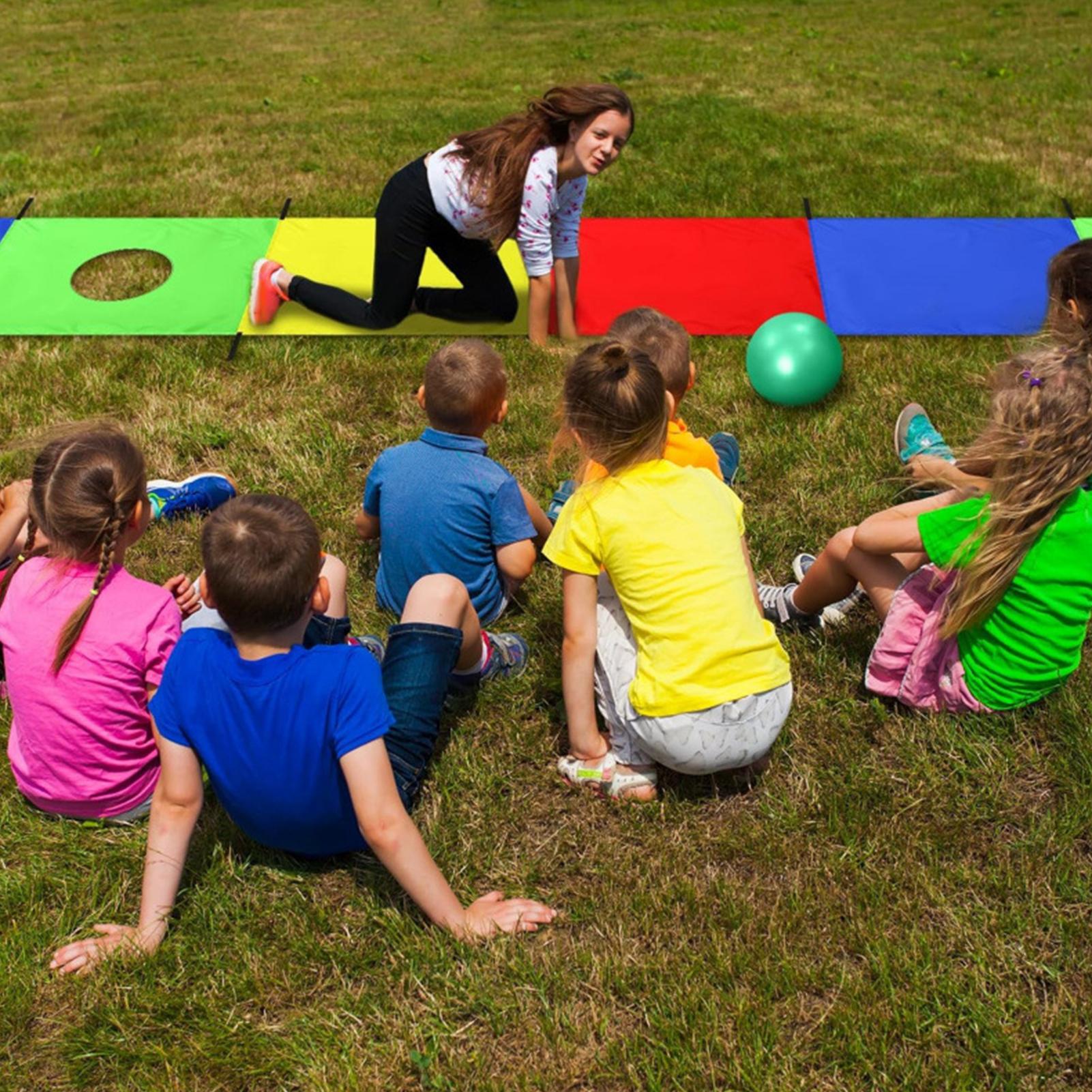 Kids Outdoor Yard Equipment - Игровой парашют для детей, игра в