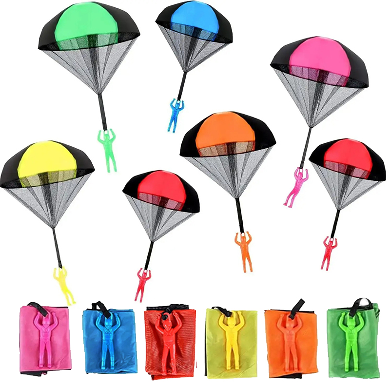 Kids Unique Outdoor Toys - Игрушка-парашют для детей, уличные игрушки, летающий