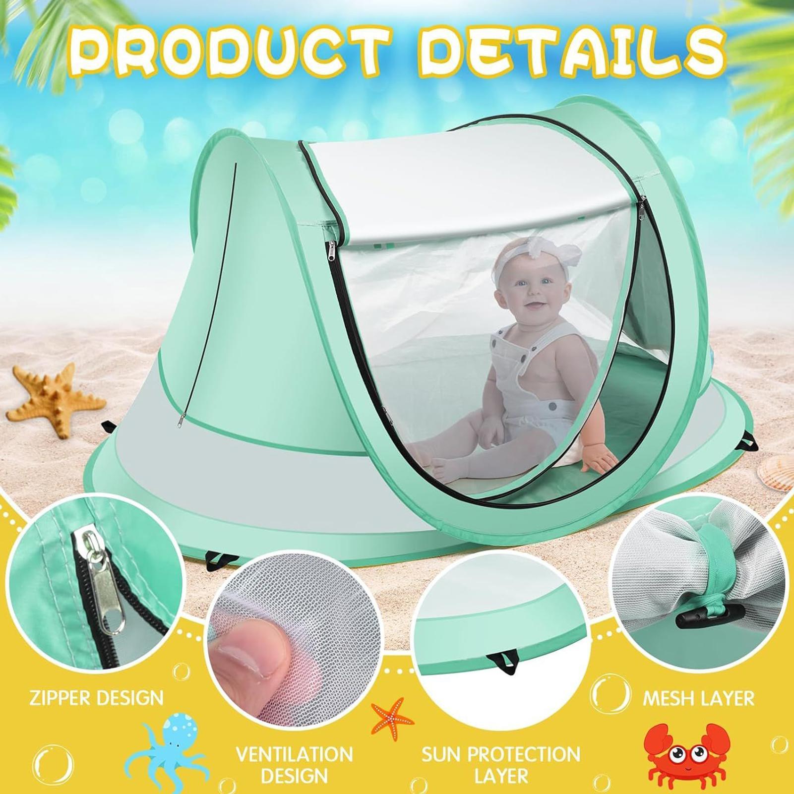 Пляжная палатка для малышей, у – обзор и цена Kids Outdoor Daybed