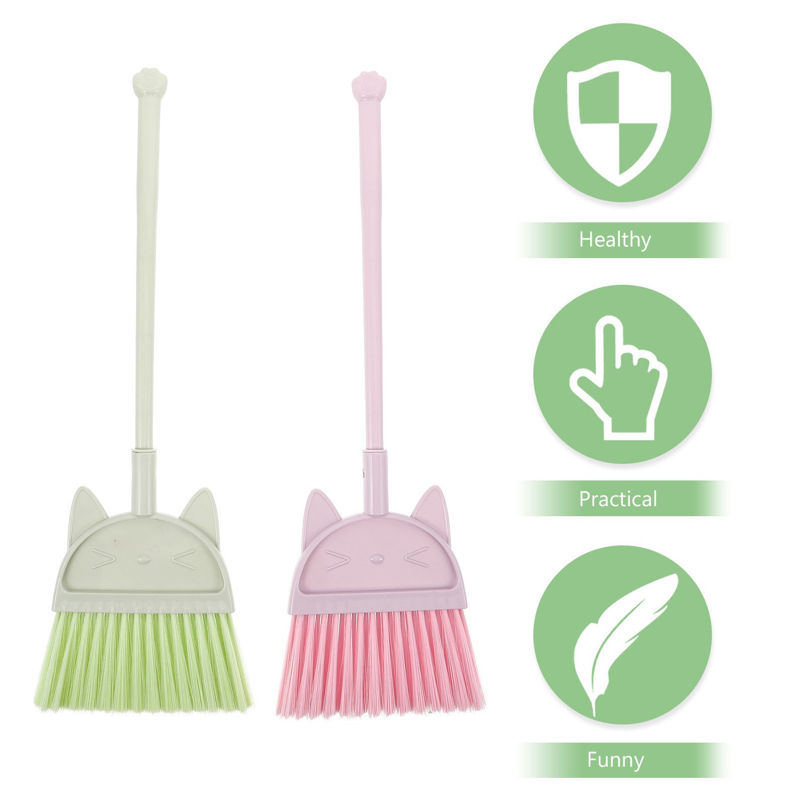 Набор из 3-х детских метелок с – обзор и цена Kids Outdoor Broom