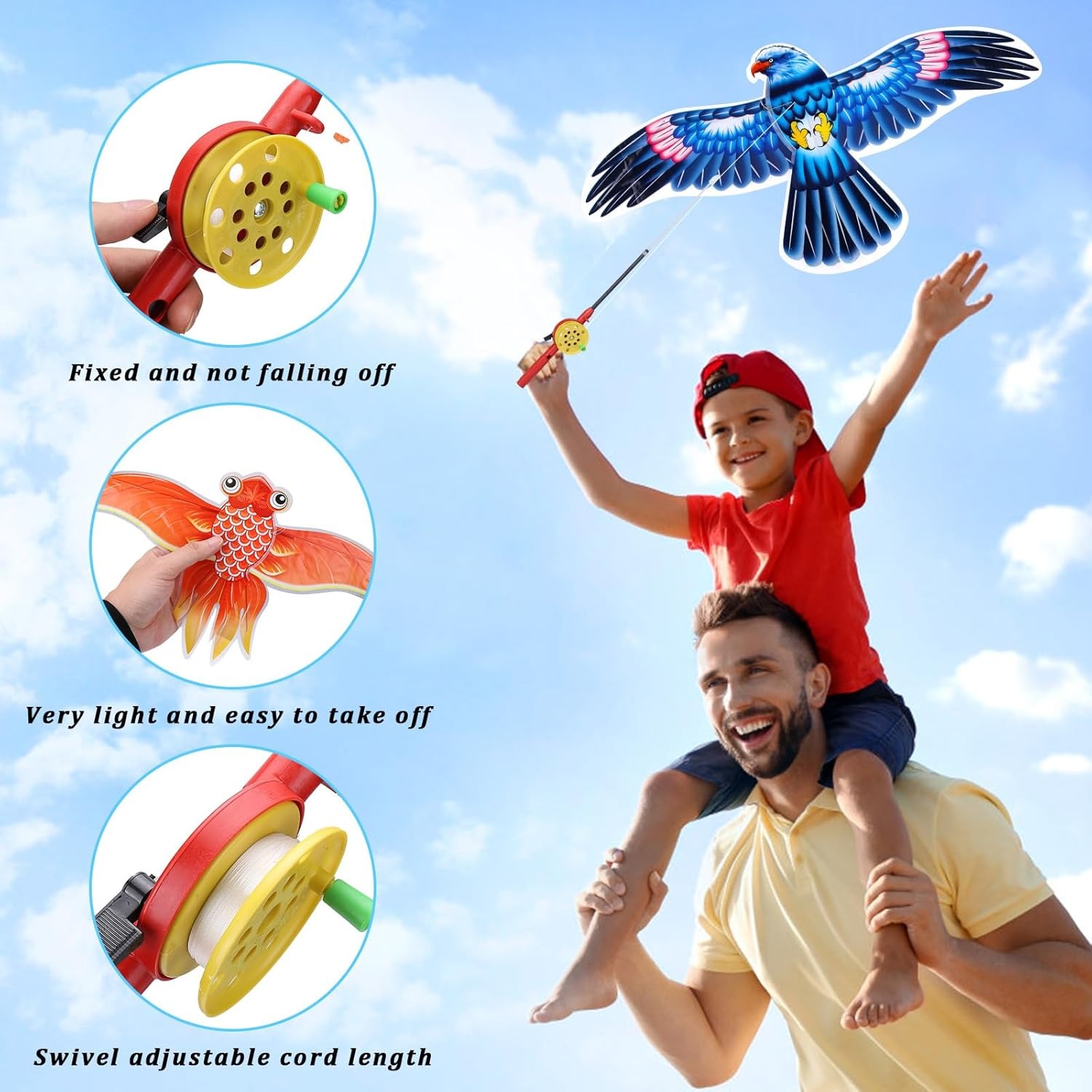 Воздушный змей для детей-почат – обзор и цена Kite Easy Fly Kids