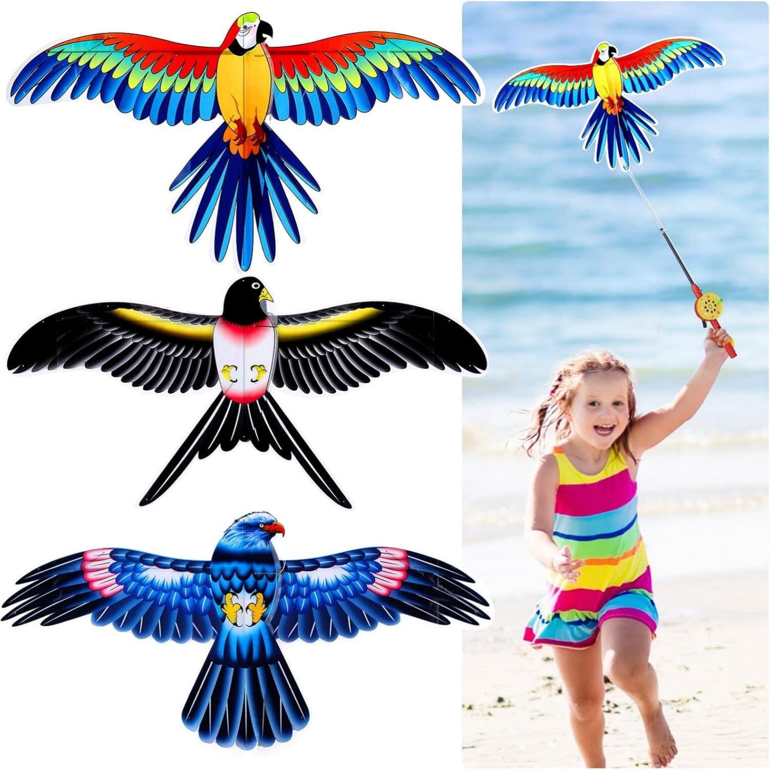 Воздушный змей для детей-почат – обзор и цена Kite Easy Fly Kids
