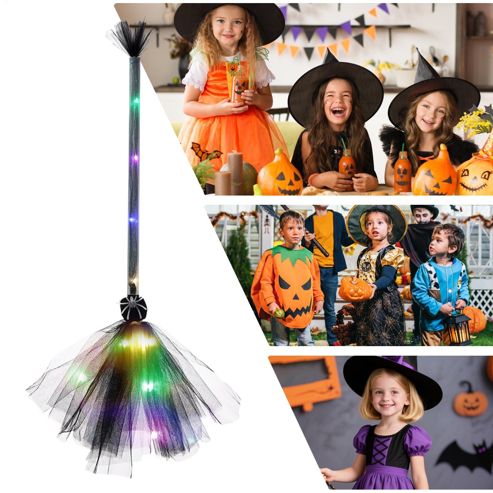 Волшебная метла ведьмы из сетк – обзор и цена Kids Outdoor Broom