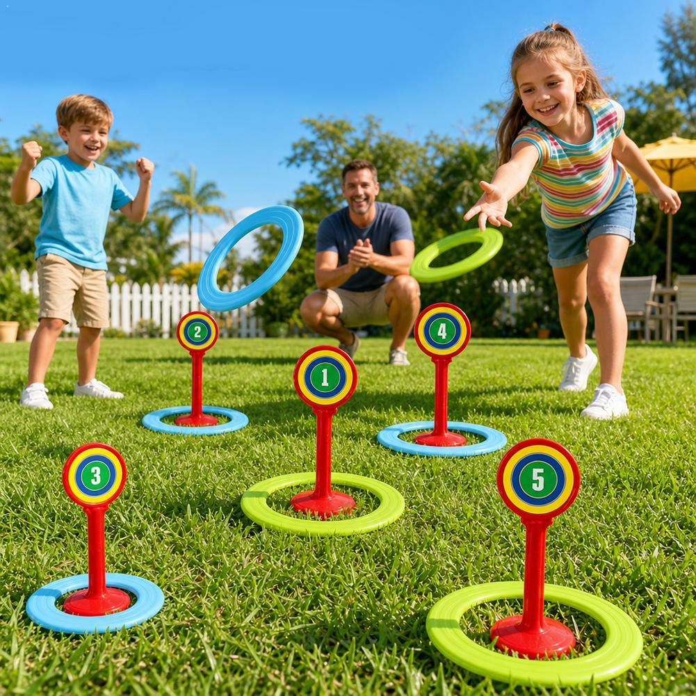 Детский пластиковый игровой на – обзор и цена Kids Outdoor Yard Games