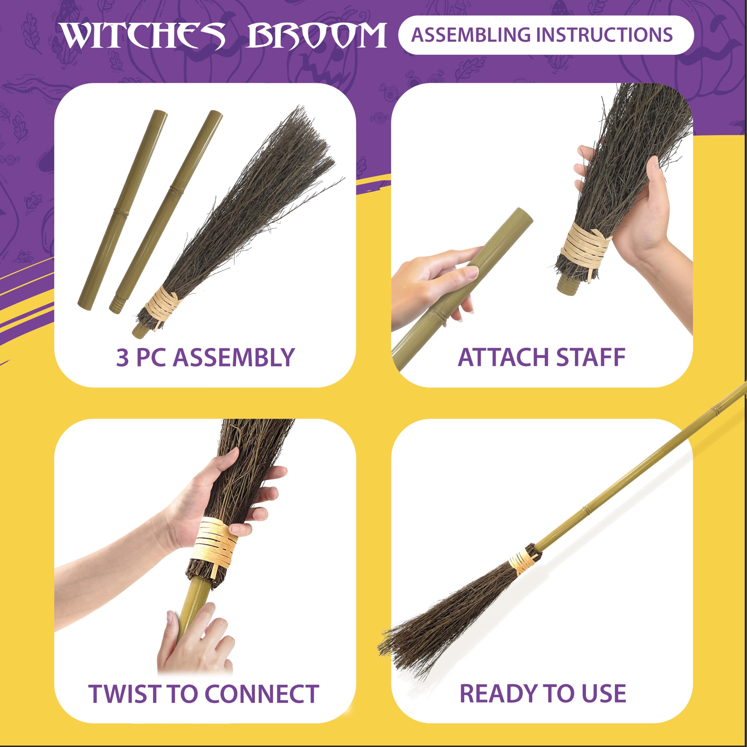 Кангуру 40-дюймовая бамбуковая – обзор и цена Kids Outdoor Broom